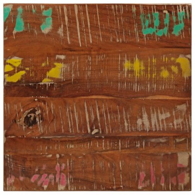 vidaXL Blat de masă pătrată, 60x60x1,5 cm, lemn masiv reciclat foto