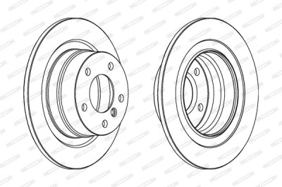 FERODO DDF1230C PREMIER Disc frana foto