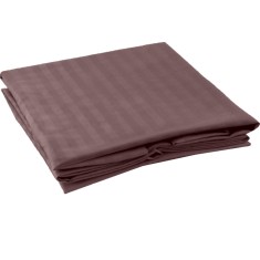 Husa pilota din damasc, densitate 130 g/mp, Maro, 140/210cm