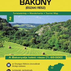 Bakony észak turistatérkép - Cartographia