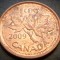 Moneda 1 CENT - CANADA, anul 2009 * cod 4917