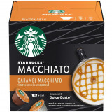 Capsule cafea Starbucks Caramel Macchiato by Nescaf&eacute; Dolce Gusto, 12 capsule, 6 bauturi, 127.8g