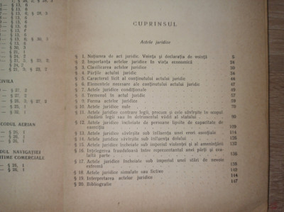 I. B. Novitkii - Actele juridice. Prescriptia actiunii,1956 **5100 EXEMPLARE foto