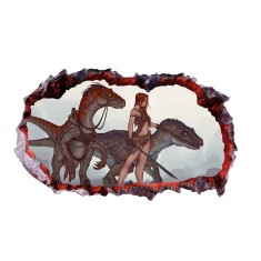Sticker decorativ cu Dinozauri, 85 cm, 4240ST-1