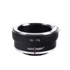 Adaptor Obiectiv K&amp;F Concept Pentax K (PK) la Fuji X-Mount (FX) KF06.059 - Compatibil X-A, X-E, X-T, X-Pro si altele