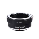 Adaptor montura K&amp;F Concept PK-FX de la Pentax K la Fuji X-Mount KF06.059