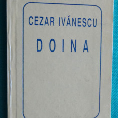 Cezar Ivanescu – Doina ( colectia Helicon carte liliput )