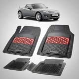 Covorașe Mazda MX-5 NC Facelift Hard Top (RC) 2009-2015 | Red Edition &ndash; TeamCar&reg;