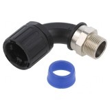 Conectori &icirc;n unghi 90&deg; alamă nichelată HelaGuard