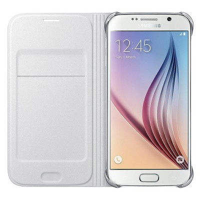 Husa originala Samsung Galaxy S6 G920F G920 EF-WG920PWEGWW + stylus foto