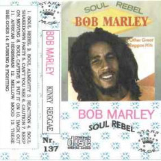 Casetă audio Bob Marley ‎– Soul Rebel Kinky Reggae