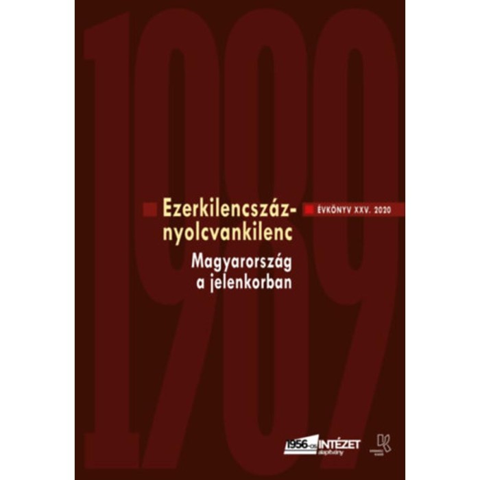 Ezerkilencsz&aacute;znyolcvankilenc - &Eacute;vk&ouml;nyv XXV. 2020