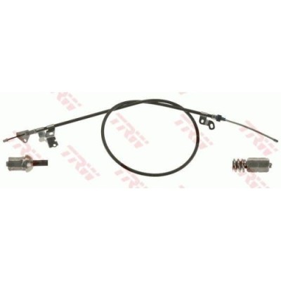 Cablu frana mana Toyota Yaris ( P1) 01.99-12.05, Spate, Dreapta, TRW foto