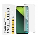 Folie de protectie Ecran Techsuit pentru Xiaomi Poco X6 / Redmi Note 13 Pro 5G, Sticla Securizata, Full Glue, Neagra