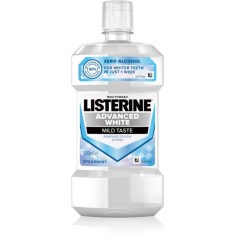 Listerine Advanced White Mild Taste apa de gura pentru albire 500 ml