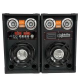 Cumpara ieftin Sistem audio profesional 2 boxe SDK LT-801, 1000W P.M.P.O, Bluetooth, Microfon, Telecomanda, Bass