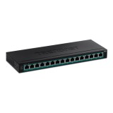 Cumpara ieftin Switch 16 porturi Gigabit PoE/PoE+ 123W - TRENDnet TPE-TG160H