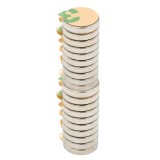 Cumpara ieftin Set 50 magneti neodim, autoadezivi, rotunzi, universali, diverse activitati, 10x2 mm