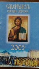 Calendar crestin ortodox 2005 foto