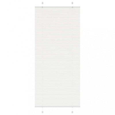 vidaXL Jaluzea plisată alb 100x200cm Lățime țesătură 99,4cm poliester 4015517 foto