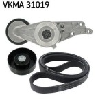 Set curea transmisie cu caneluri Audi A4 B6, A4 B7, A6 C6; Seat Exeo, Exeo St Motor 1.6, 1.8 T, 1.8 T quattro, 2.0, 2.0 FSI, 2.0 Tfsi, 2.0 Tfsi