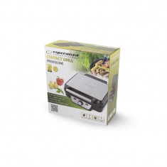 Grill electric 2000W, 20x26 cm, inox, Esperanza Provolone foto