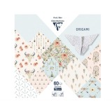 Hartie Origami Clairefontaine 95348C, 60 de coli, 15 x 15 cm, 70 g m &sup2; - RESIGILAT