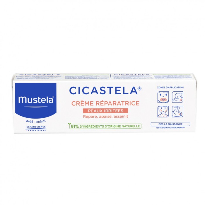 Crema pentru Copii, Mustela, Cicastela, Efect Reparator pentru Piele Iritata, 40ml