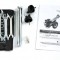 ProGARDEN Campo U12E motocultor multifunctional 12CP, diesel, pornire electrica, 3+2 viteze, reductor + FT90 freza tractata 900mm + BC12M bara cosire