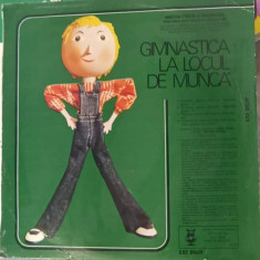 Disc vinil, LP. Gimnastica De Intreținere. Gimnastica La Locul De Munca-COLECTIV