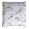 Perna matlasata antialergica lavanda LavenderDream Coneltex, dimensiuni 40 x 40 cm, patrata, culoare alba, umplutura fibra siliconizata