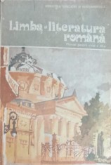 LIMBA SI LITERATURA ROMANA. MANUAL PENTRU CLASA A XI-A-M. PAVNOTESCU, N.I. NICOLAE, A.GH. OLTEANU, GH. LAZA-264385