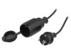Prelungitor electric negru 10m 10A