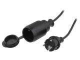 Prelungitor Electric 20m Negru 10A