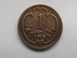 1 HELLER 1912 IMPERIUL AUSTRO-UNGAR