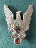 Insigna Pilot Militar RSR Clasa 1 model 1978 1989