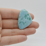 Cabochon larimar 36x25x4mm c50