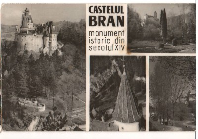 CPIB 18242 CARTE POSTALA - CASTELUL BRAN, MOZAIC, RPR foto