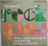 Formații rock 4-Sfinx Roșu și Negru Savoy Cristal Semnal M