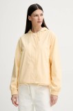 Rains geacă String W Jacket W3 culoarea galben, de tranzitie, oversize, 18040