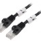 Cablu Patch U/UTP 5e 5m CCA PVC Negru 26AWG