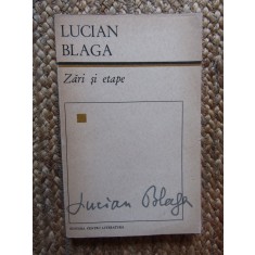 Zări și etape - Lucian Blaga