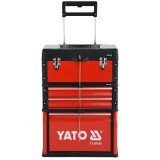 Yato YT-09104 - Dulap pentru scule 520x320x720 mm 3 compartimente scule incluse