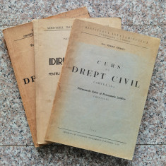 Curs De Drept Civil Vol. I-ii - Aurelian Ionascu ,553905