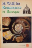 RENAISSANCE ET BAROQUE par H. WOLFFLIN 1961