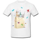 Cumpara ieftin Tricou &quot; Tourist attractions bag &quot;