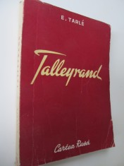 Talleyrand - E. Tarle foto
