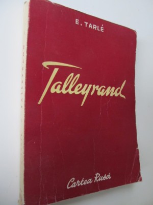 Talleyrand - E. Tarle foto