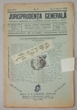 JURISPRUDENTA GENERALA , PUBLICATIUNE SAPTAMANALA DE JURISPRUDENTA REZUMATA ROMANA SI STREINA , NR.9 , 1938