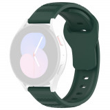 Curea pentru samsung galaxy watch 4/5/active 2, huawei watch gt 3 (42mm)/gt 3 pro (43mm), green